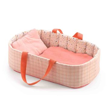 Cesta per Bambole Rosa Pomea