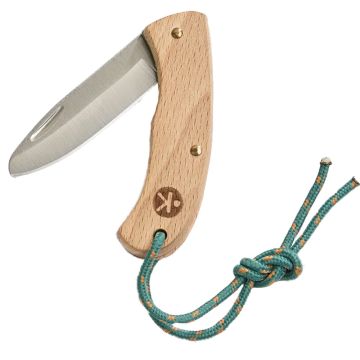 Coltellino Tascabile Bambini Terra Kids Haba punta arrotondata intaglio legno 6 anni - Bindi Giochi