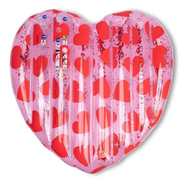 Materasso Gonfiabile Cuore Rosa di Swim Essentials