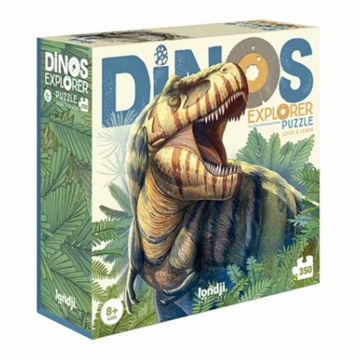 Puzzle Dinosauri Guarda e Impara