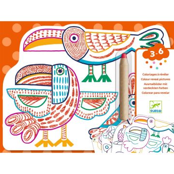 Disegni Magici Famiglie Selvatiche di Djeco
