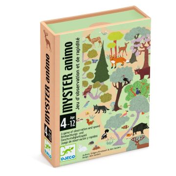 Gioco di Carte Myster Animo di Djeco