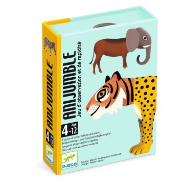 Carte da gioco anijumble di djeco