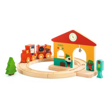 Pista del Trenino Minitrain di Djeco