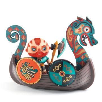 Arty Toys Drak con Drakkar | Djeco - Bindi Giochi Arty Toys Drak con Drakkar | Djeco - Bindi Giochi