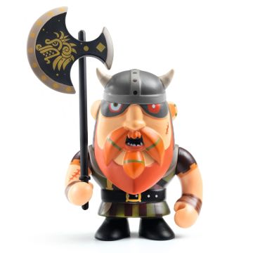 Arty Toys Ze Barbarious Djeco 6850 guerriero vichingo clan Barbarious ascia elmo cornuto armatura arancione 4 anni - Bindi Giochi Arty Toys Ze Barbarious Djeco 6850 guerriero vichingo clan Barbarious ascia elmo cornuto armatura arancione 4 anni - Bindi Giochi