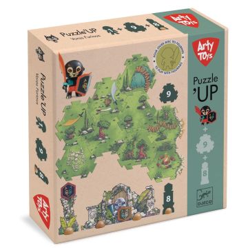 Puzzle Gigante 3D Arty Toys Furious | Djeco - Bindi Giochi