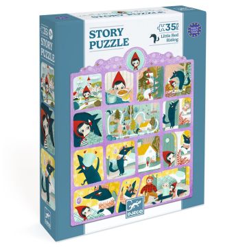 Story Puzzle Cappuccetto Rosso di Djeco