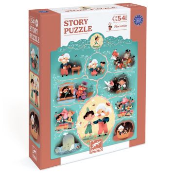 Story Puzzle Pinocchio di Djeco