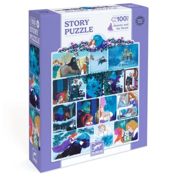 Story Puzzle La Bella e la Bestia di Djeco