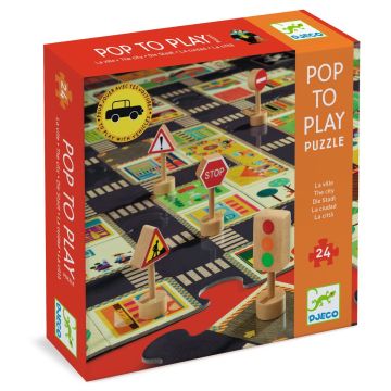 Puzzle Strade della Città | Djeco - Bindi Giochi