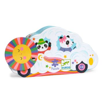 Scatola sagomata a forma di nuvola per puzzle bambini Djeco - Bindi Giochi Scatola sagomata a forma di nuvola per puzzle bambini Djeco - Bindi Giochi