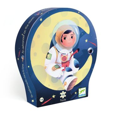 Puzzle Astronauta sulla luna di djeco