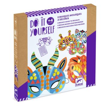 Maschere Fai da Te Animali della Giungla di Djeco