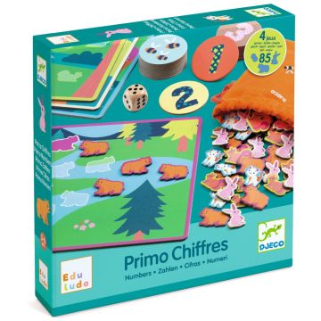  Quattro Giochi Primi Numeri di Djeco