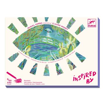 Set artistico Inspired By Claude Monet di Djeco Set artistico Inspired By Claude Monet di Djeco