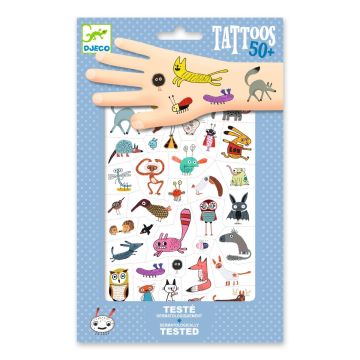 Tatuaggi per Bambini Bestioline di Djeco