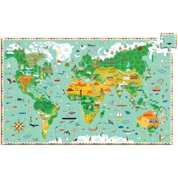 Puzzle Planisfero Djeco