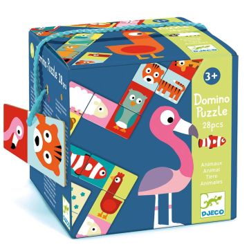 Domino Puzzle Animali di Djeco