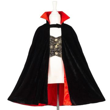 Mantello da Dracula con Denti da Vampiro