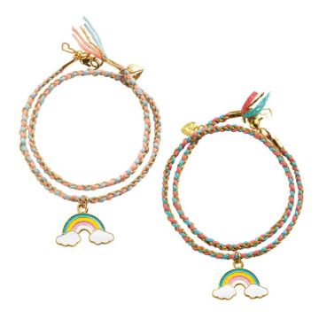 Kit per Fare Braccialetti Arcobaleno