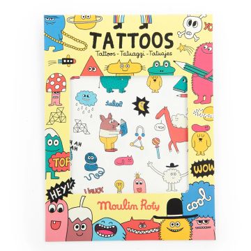  Tatuaggi per Bambini Les Schmouks  di Moulin Roty