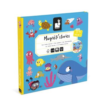 Gioco Magnetico Storie di Animali Marini di Janod