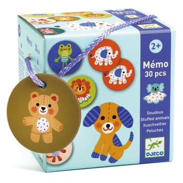 Memo Animali di Peluche di Djeco