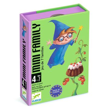 Carte da Gioco Mini Family di Djeco Carte da Gioco Mini Family di Djeco
