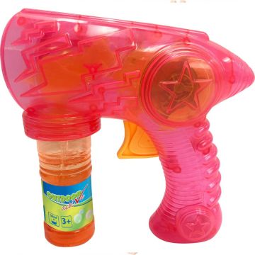 Pistola Bolle di Sapone Rosa