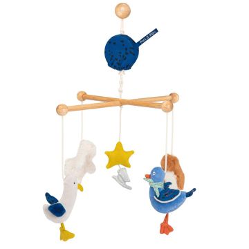Giostrina Musicale per lettino regoalbule e universale Puce e Pilou di Moulin Roty