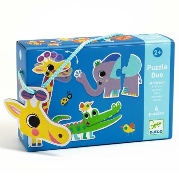 Puzzle Duo Animali Articolati 