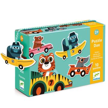 puzzle duo automobili