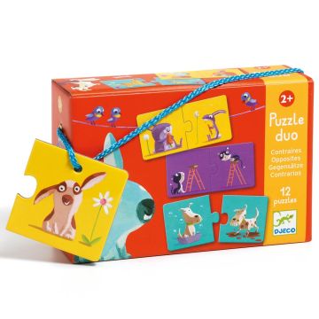 Puzzle Duo Opposti di Djeco