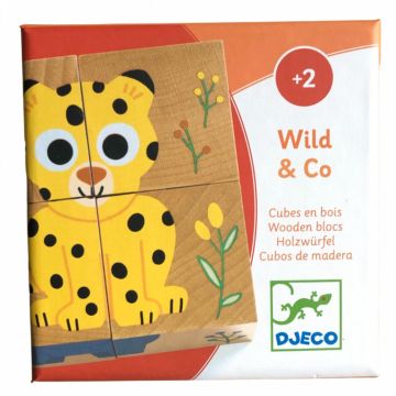 Puzzle in Legno Wild & Co