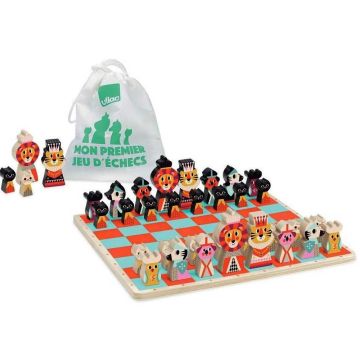 Scacchi degli Animali in Legno