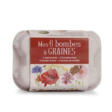 Cofanetto Bombe di Semi per Fiori di Moulin Roty