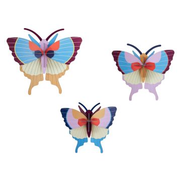 Farfalla di Carta - Set da Tre Prugnole