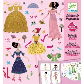 Stickers Eleganti Vesti la Modella 