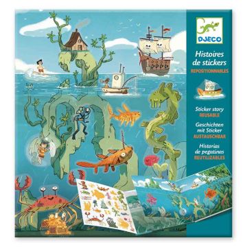 Storie di Stickers Avventure in Mare