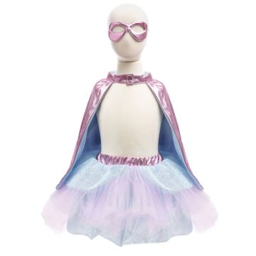 Costume Tutù Supereroina Rosa | Great Pretenders - Bindi Giochi