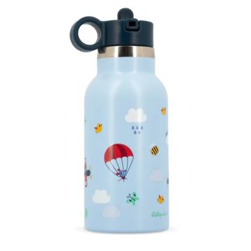 Borraccia termica azzurra Jules il Cane Lilliputiens 350ml inox - Bindi Giochi