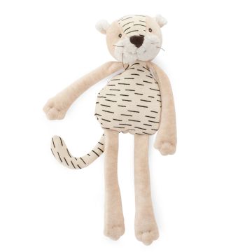 Primo sonaglio neonato tigre morbido campanellino Moulin Roty Foresta Mawa regalo nascita
