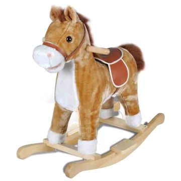 Cavallo a Dondolo di Peluche